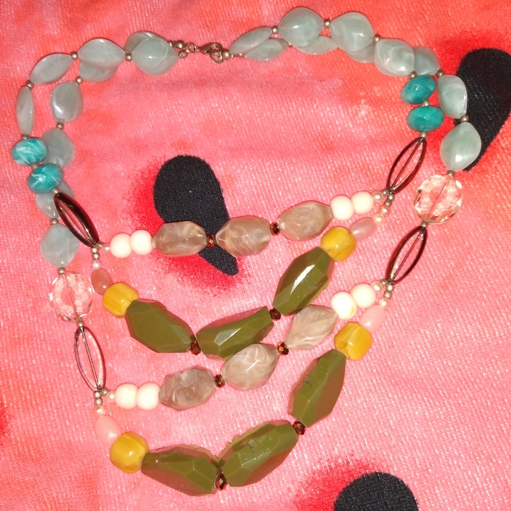 Beautiful beaded necklace